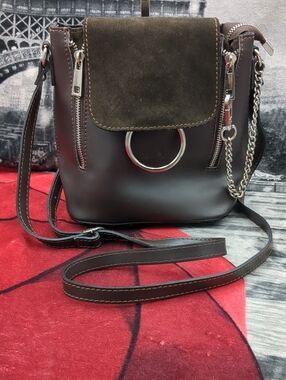 Boarse In Pelle Leather Bag